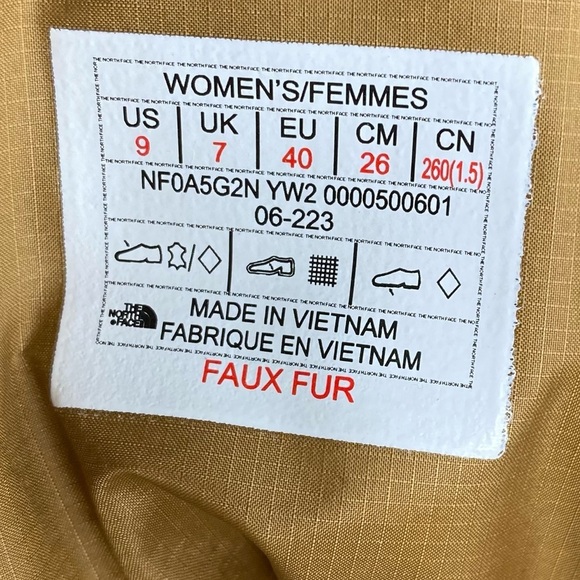 The North Face Shellista IV Mid Lace Snow Boot New Size 9 - Picture 7 of 10